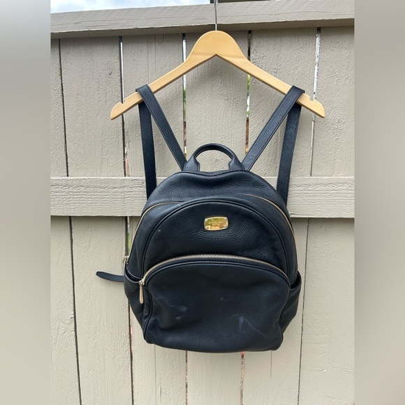Michael Kors Pebbled Leather Backpack See Description and Photos Large Backpack - Picture 1 of 11